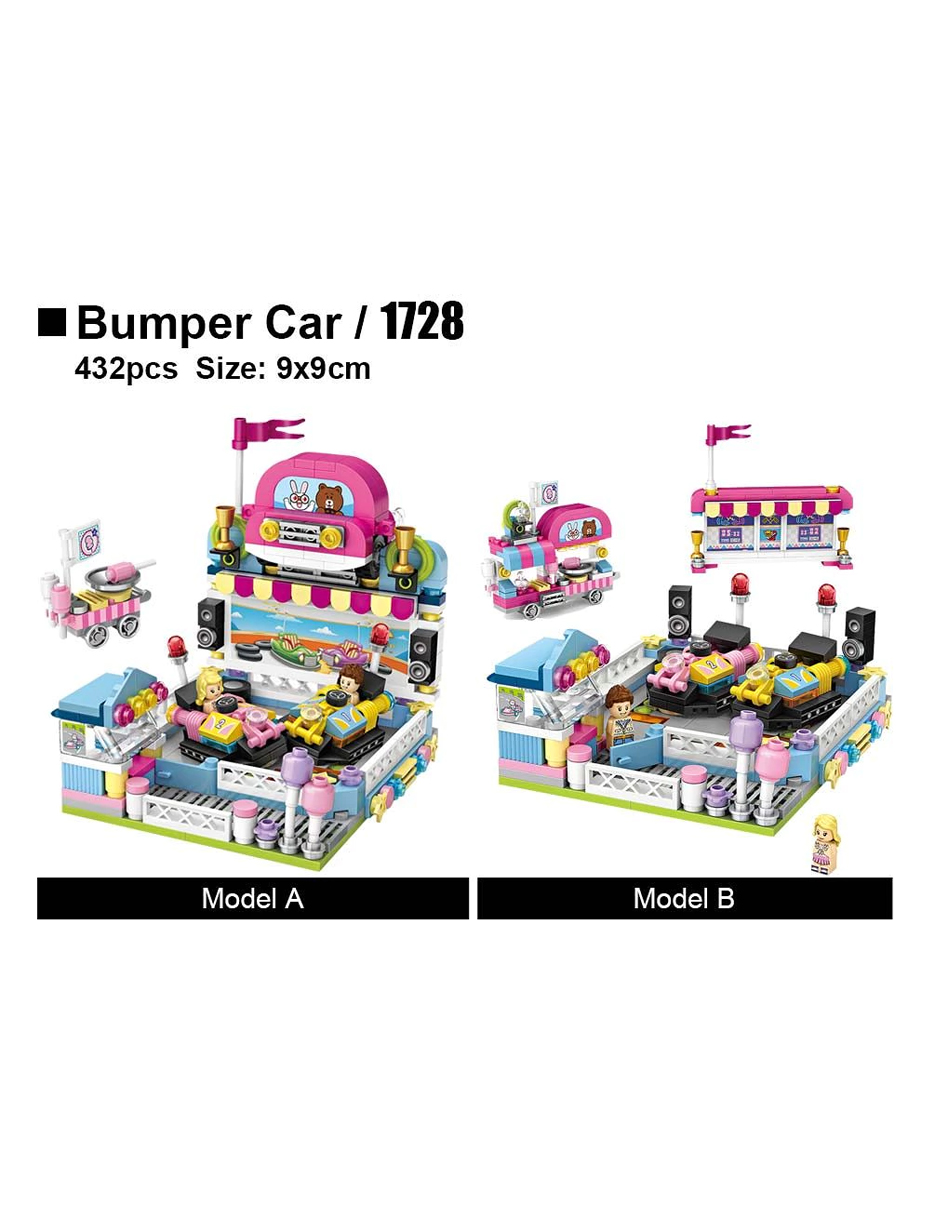 Carros Chocones Loz bloques Construcción Juguete Niños