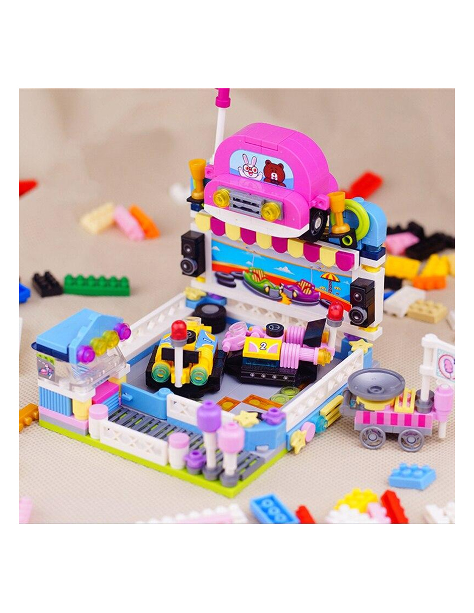 Carros Chocones Loz bloques Construcción Juguete Niños