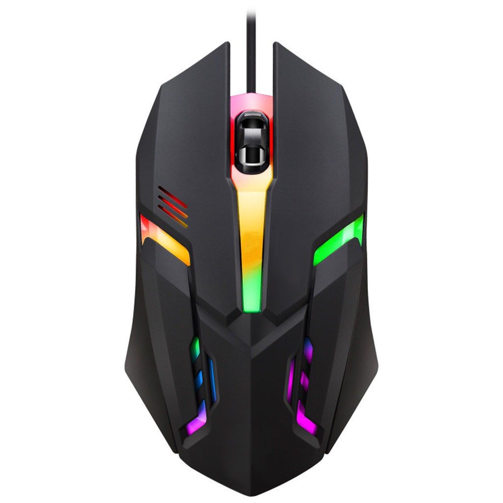Mouse Ratón Alámbrico Gamer LED RGB