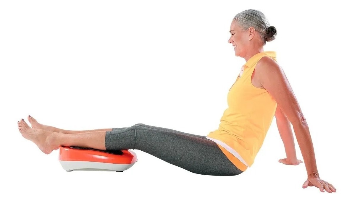 Masajeador Eléctrico de Pies Power Legs Fitness - Naranja