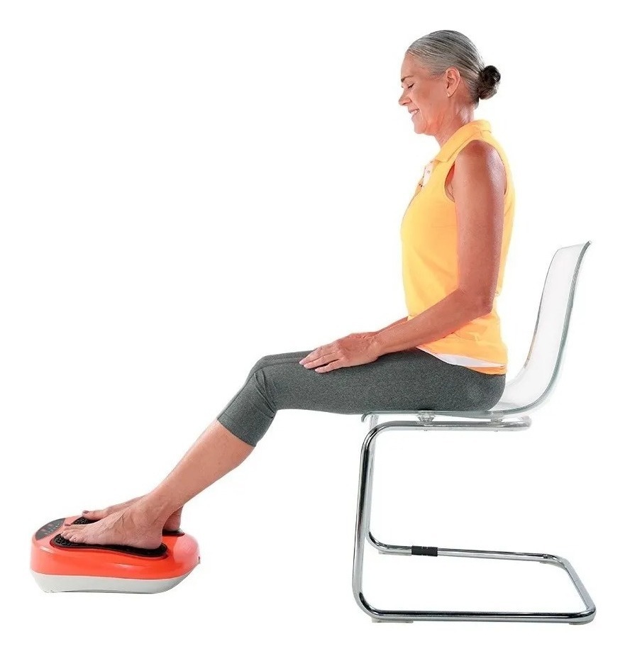 Masajeador Eléctrico de Pies Power Legs Fitness - Naranja