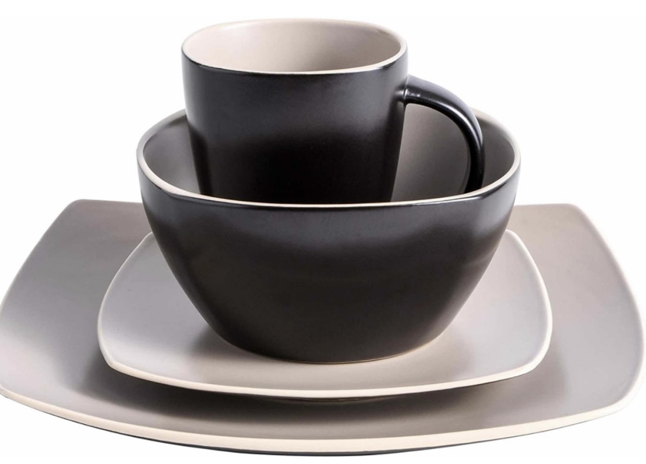 Vajilla Gibson Elite Soho 16 Pz Beige Cafe