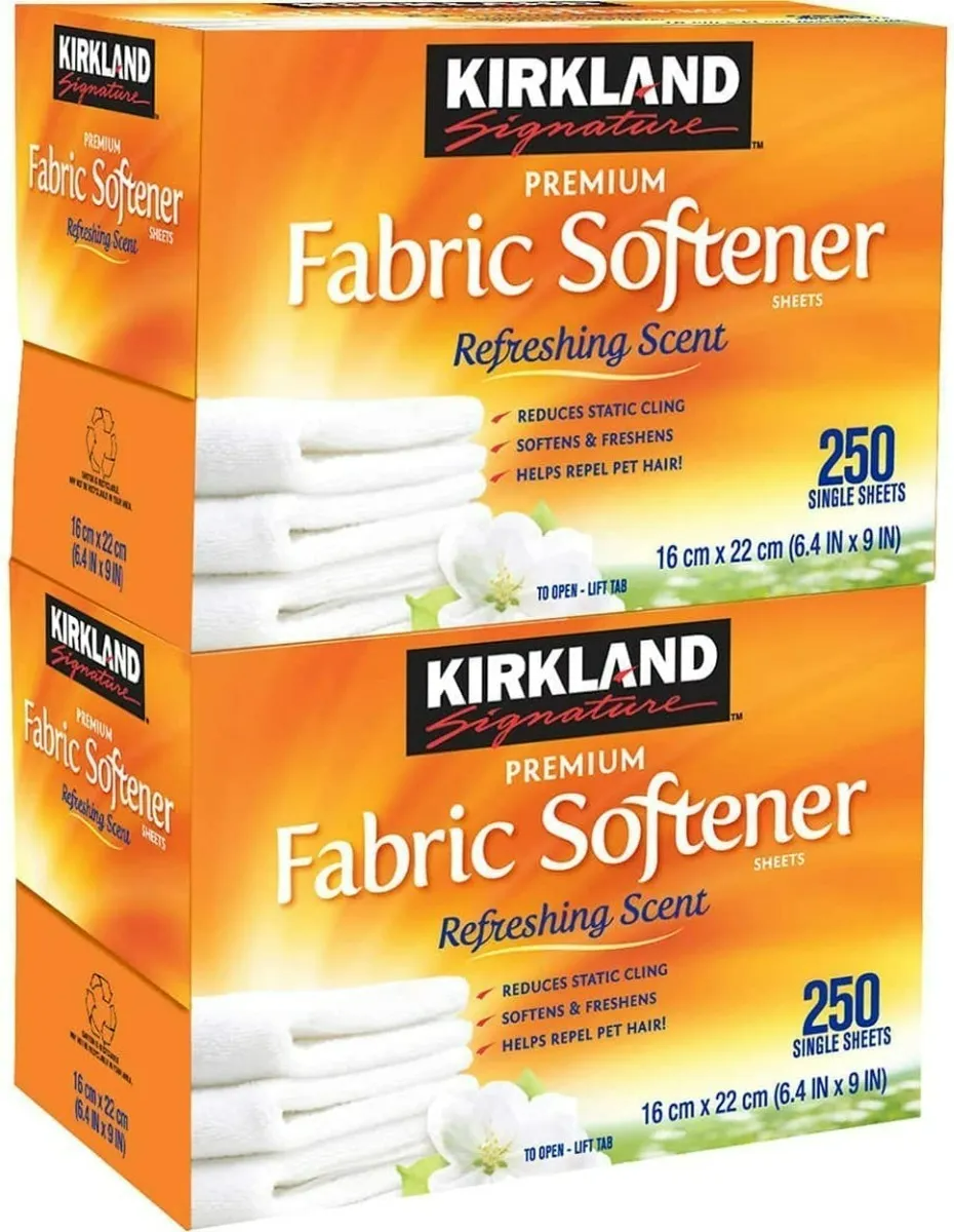 Toallas Para Secadora 2 Pack De 500 Hojas Kirkland Signature