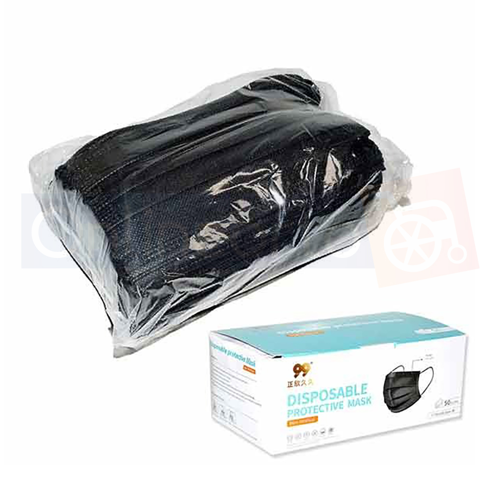 Cubrebocas Caja 50 Pz Tapabocas Termosellado Plisado Tricapa