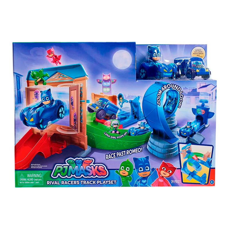 Pj Mask Pista de carreras Ganale a Romeo