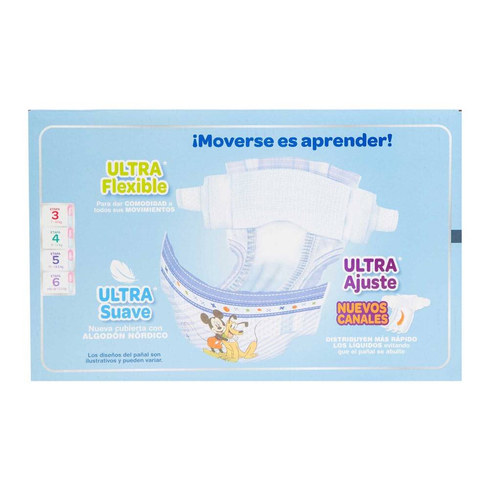 Pañales Etapa 6 Huggies UltraConfort Niño 90 pzas
