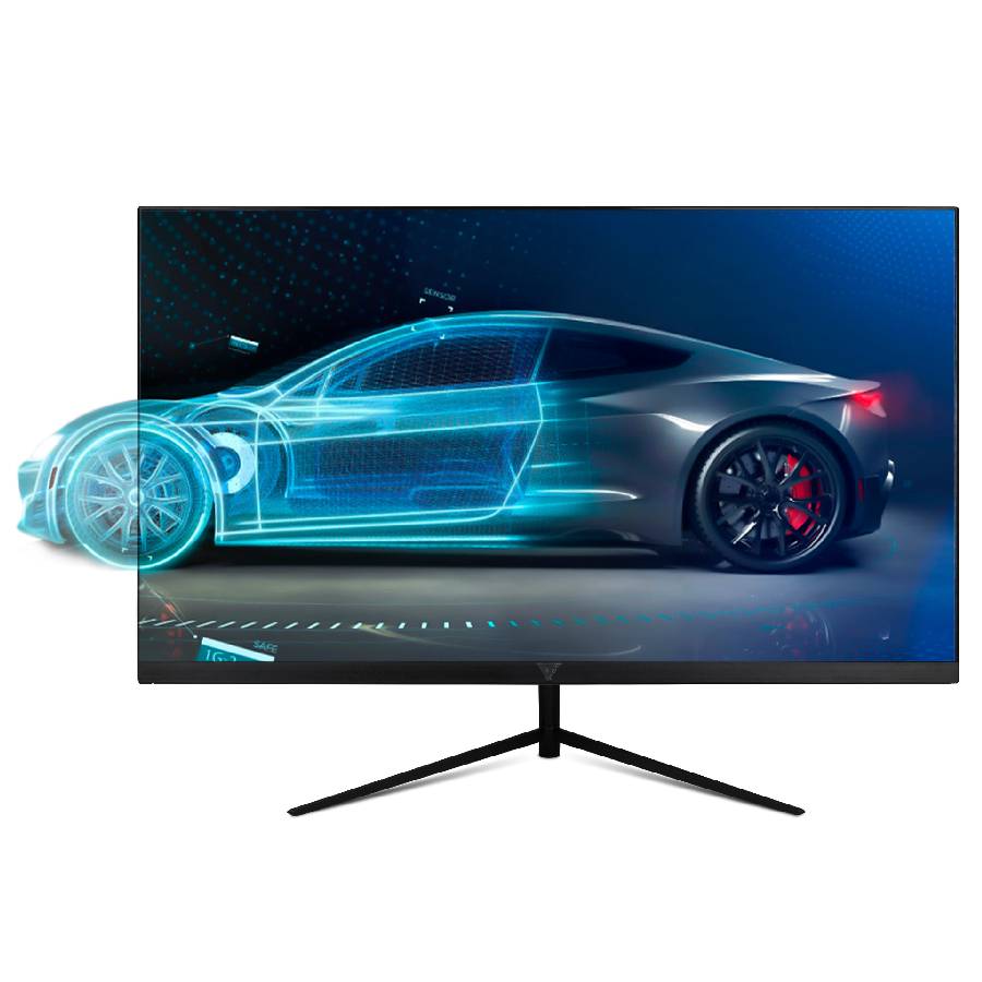 Monitor Game Factor Mg650 27" Ips Quadhd, 75Hz, 2Ms, Dp, Hdmi, Vesa Negro