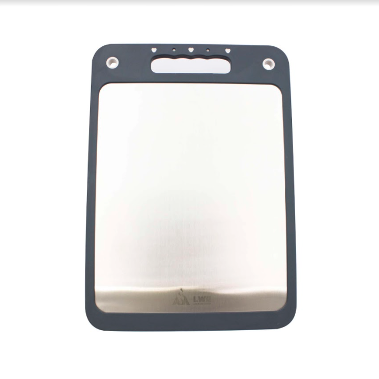 Tabla Para Picar Alimentos Grande Placa De Acero Inoxidable