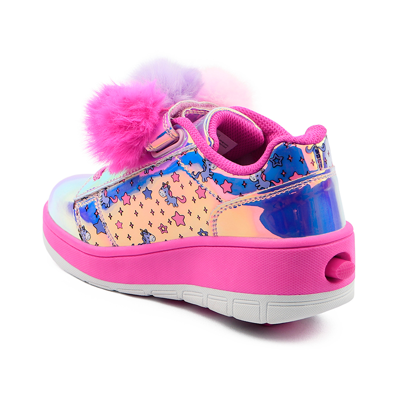 Tenis Patin Speed Rollers Pompones Rosa
