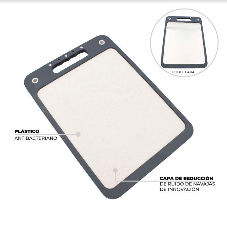 Tabla Para Picar Alimentos Mediana Placa De Acero Inoxidable