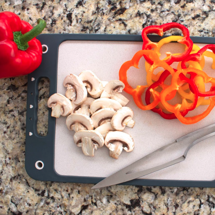 Tabla Para Picar Alimentos Mediana Placa De Acero Inoxidable