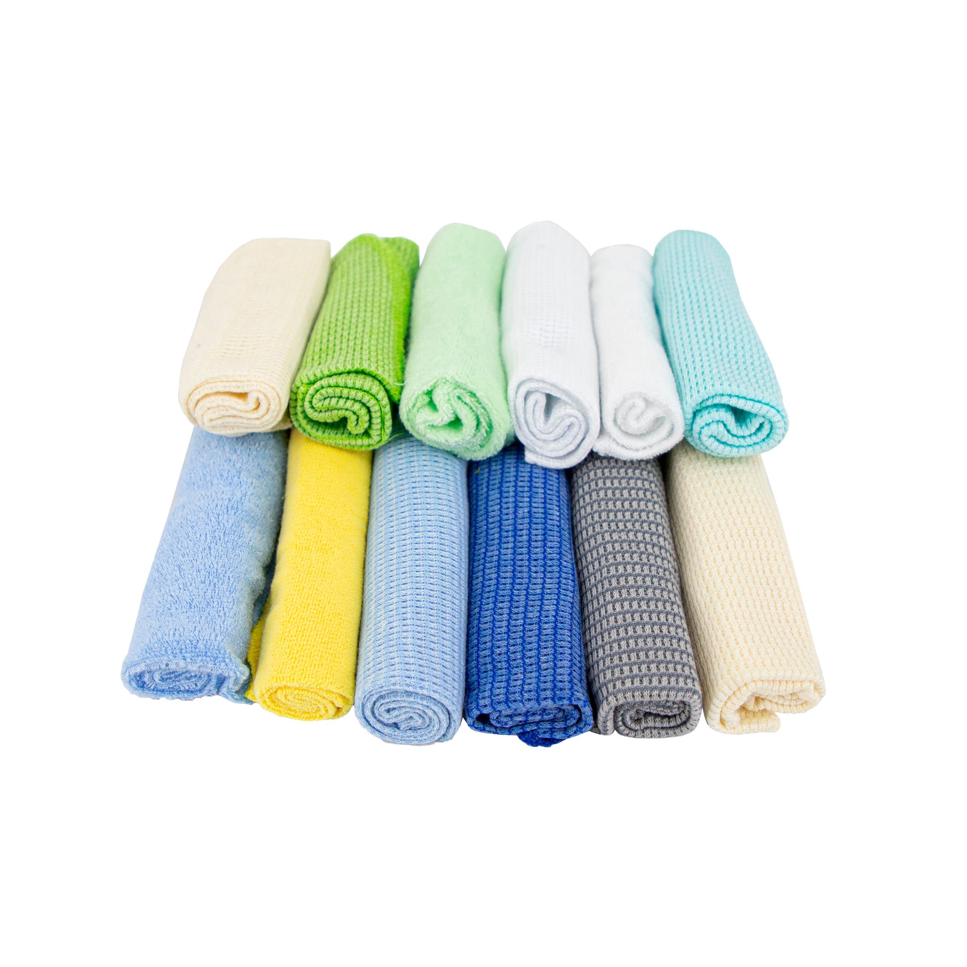 Set 12 Piezas Toallas Faciales Para Bebé