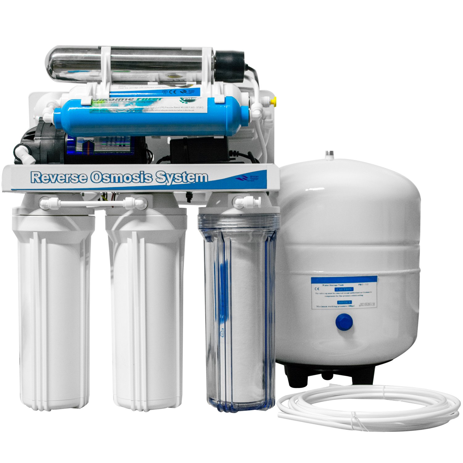 Purififcador de Agua Osmosis Inversa 7 Etapas 100 Gpd Uv + Filtro Agua  Alcalina + Regalo