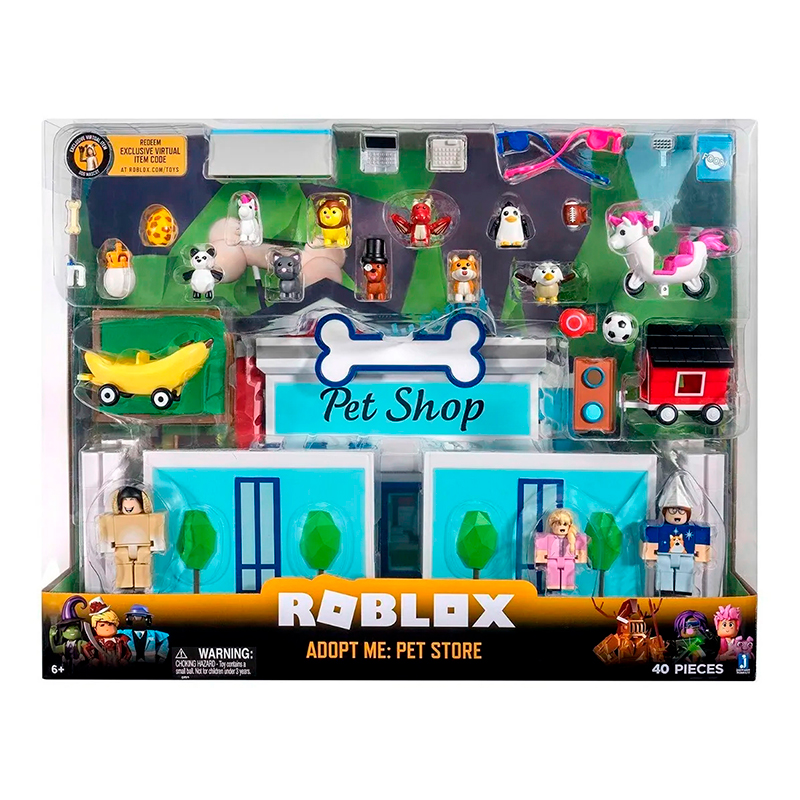 Roblox Adopt Me Pet Store 40 Pza Tienda Mascotas