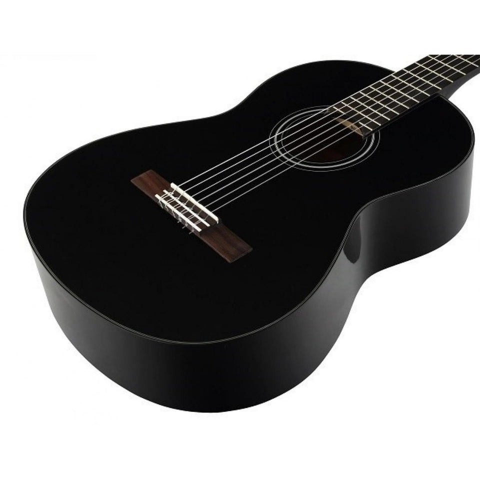 Guitarra Clásica Yamaha C40II Black Color Negro Brillante