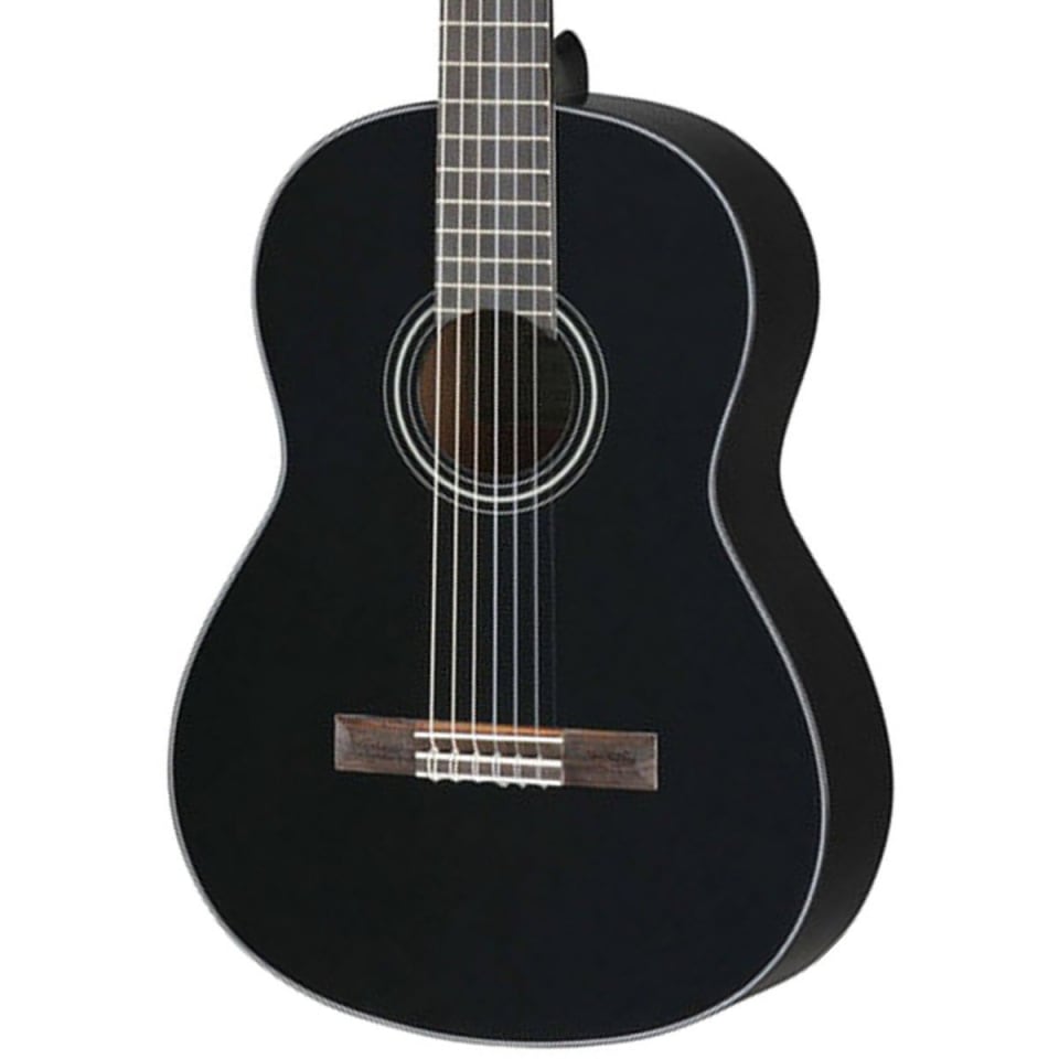 Guitarra Clásica Yamaha C40II Black Color Negro Brillante