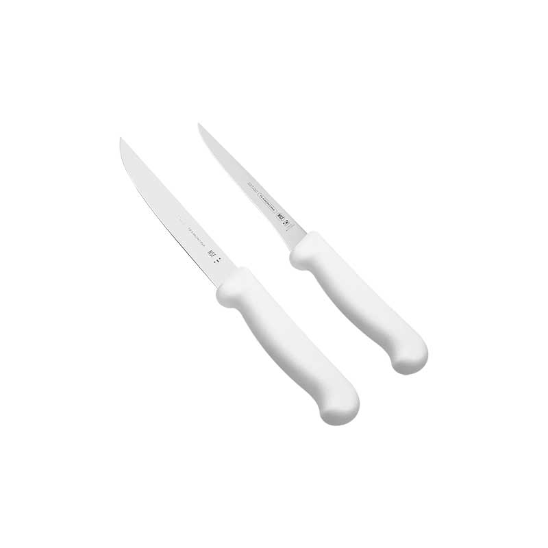 CUCHILLOS PARA CHEF ESTUDIANTES TRAMONTINA 32200/600 MASTER 10 PZAS BLANCOS END2**