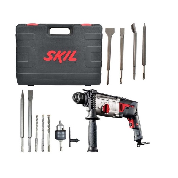 Cinceles Sds Plus Obi+taladro Rotomartillo Cincelador Skil