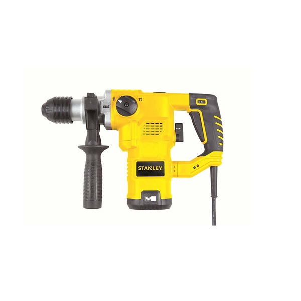 Rotomartillo Stanley STHR1232K amarillo y negro frecuencia de 60Hz con 1250W de potencia 120V