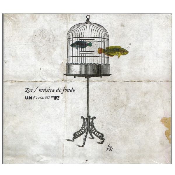 CD Zoe ~ Música de fondo: MTV Unplugged (c/DVD) (digipak)