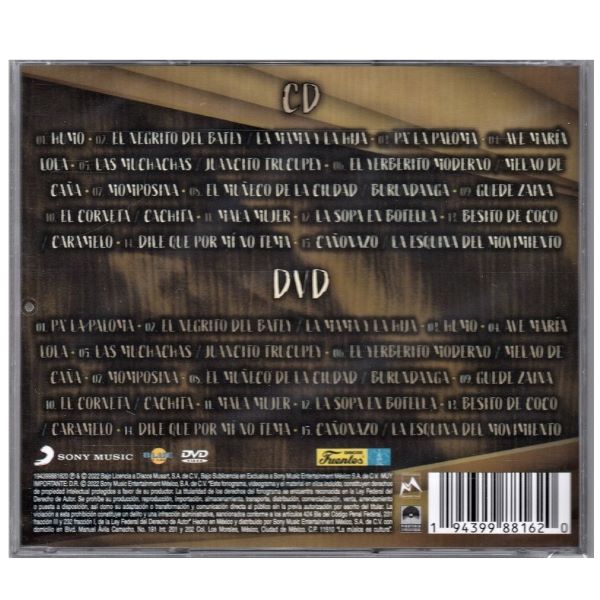 CD Alquimia la Sonora del XXI ~ Concierto 25 aniversario (c/DVD)