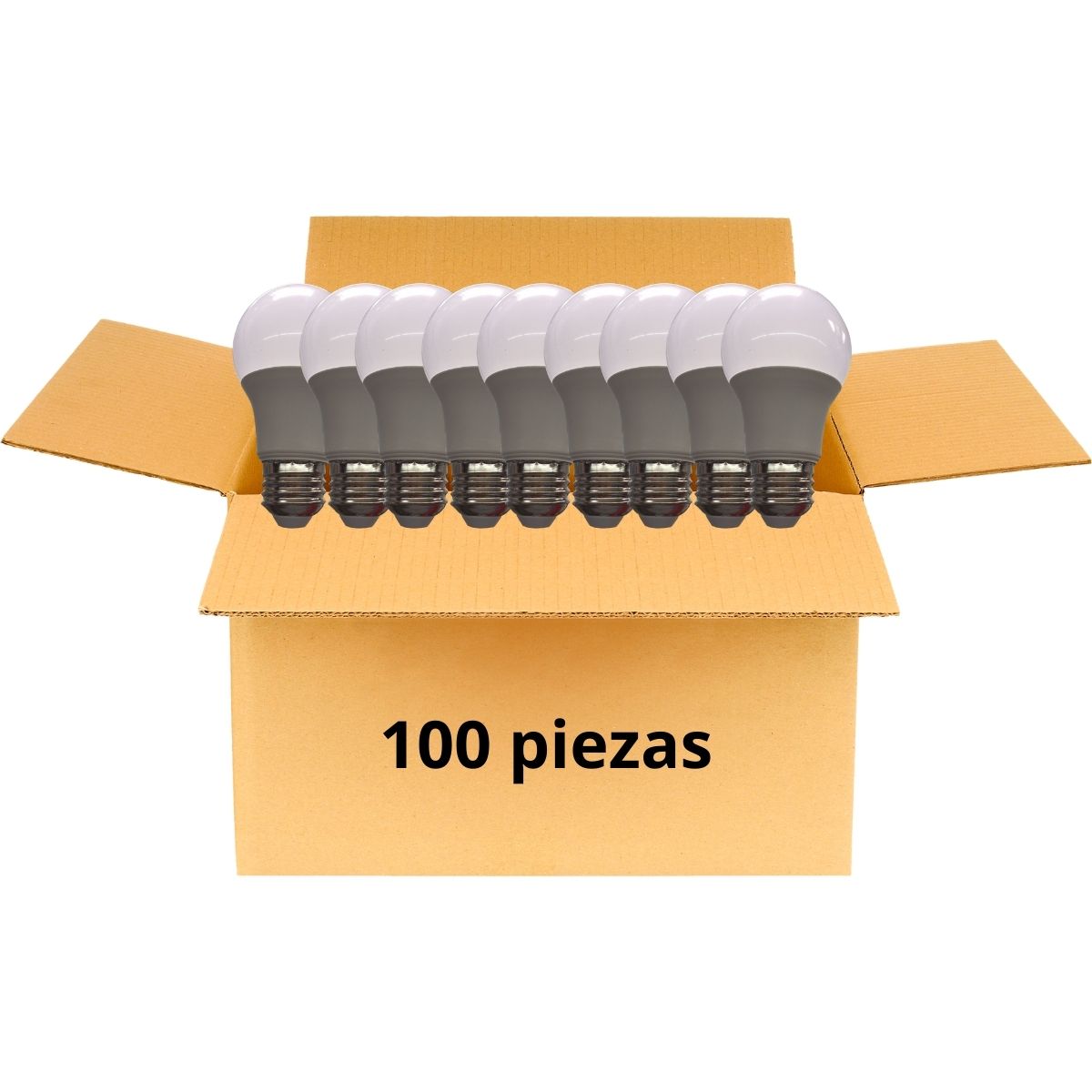 Foco Led 10w Caja 100pz Alta Calidad 6500k Geopower Garantia