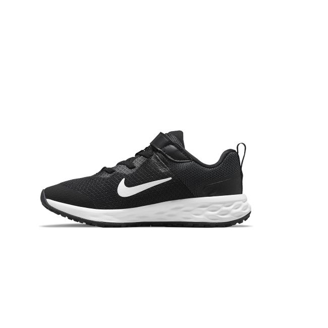 TENIS NIKE REVOLUTION 6 NEGRO/NIÑOS DD1095-003