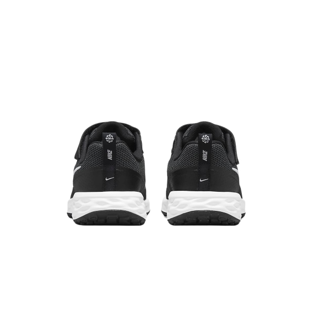 TENIS NIKE REVOLUTION 6 NEGRO/NIÑOS DD1095-003