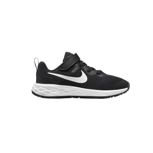TENIS NIKE REVOLUTION 6 NEGRO/NIÑOS DD1095-003