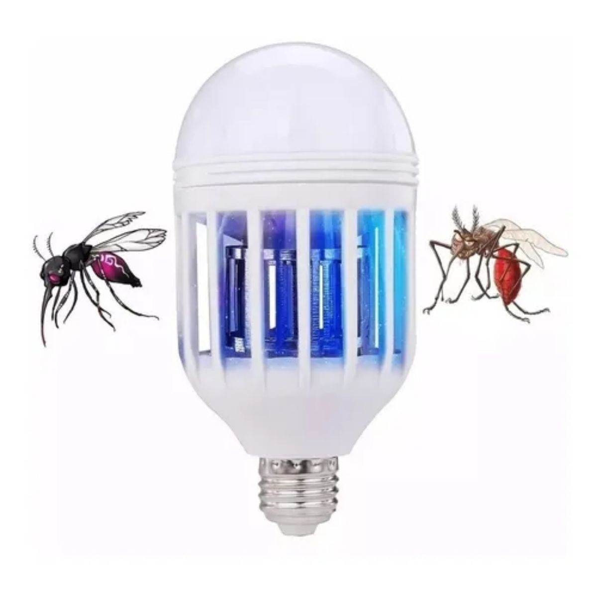 Foco Led 12w 3 En 1 Matamosquito Alta Calidad  Geopower 