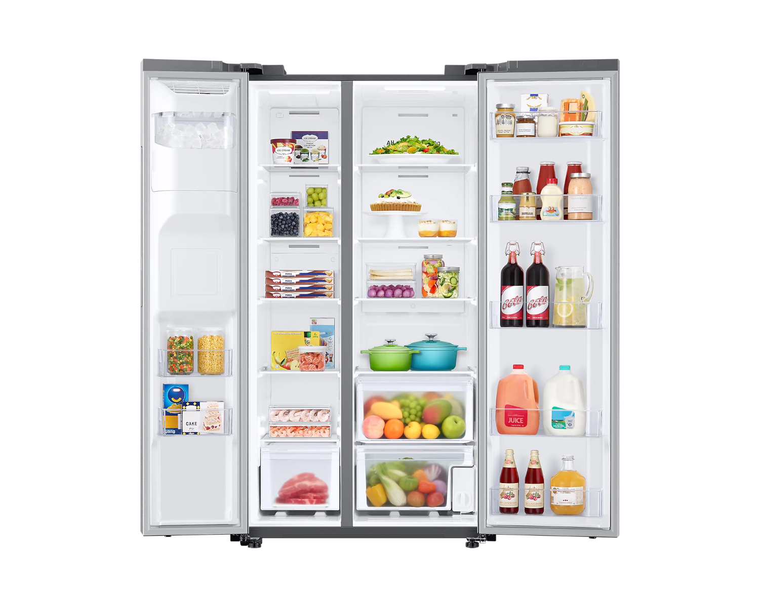 REFRIGERADOR SAMSUNG RS27T5200S9/EM 27 PIES INVERTER SILVER ENDY ENTREGA SÓLO VÁLIDA EN LA CIUDAD DE MÉXICO Y ZONA METROPOLITANA