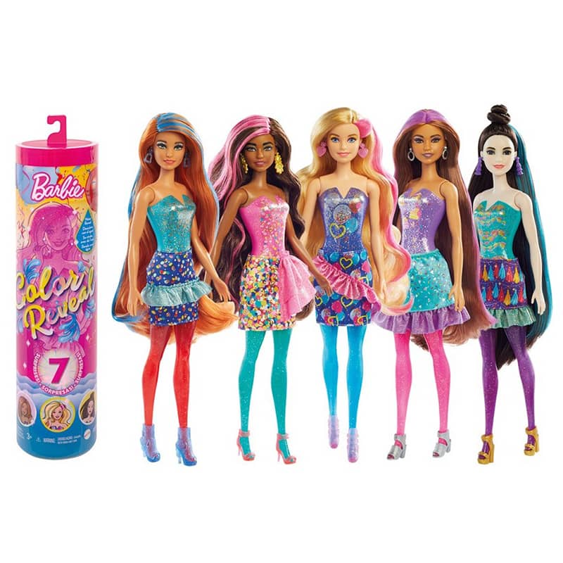 Barbie Color Reveal Muñeca Sorpresa Gtr96