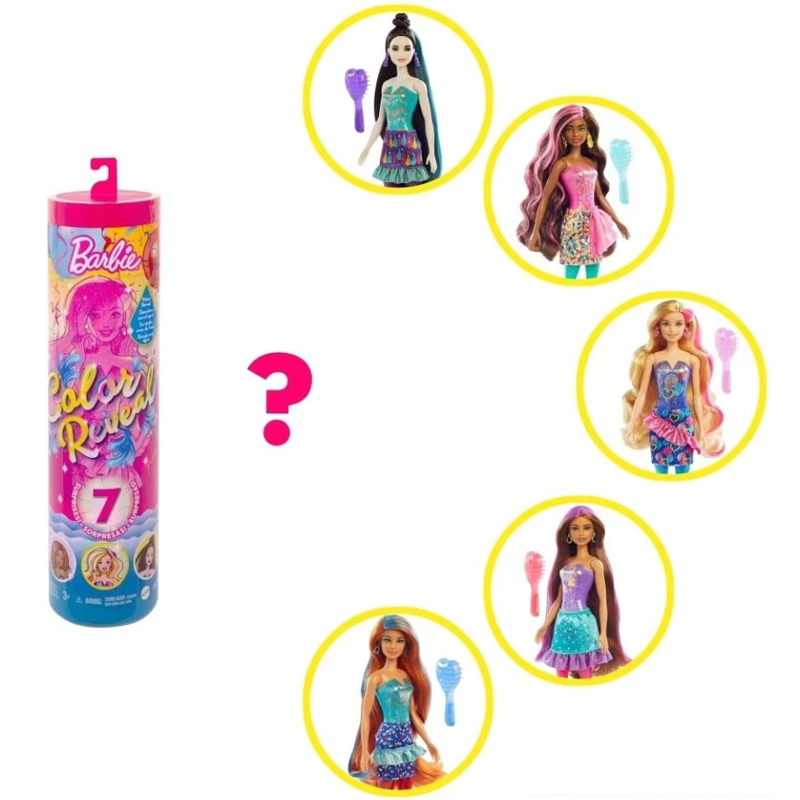 Barbie Color Reveal Muñeca Sorpresa Gtr96