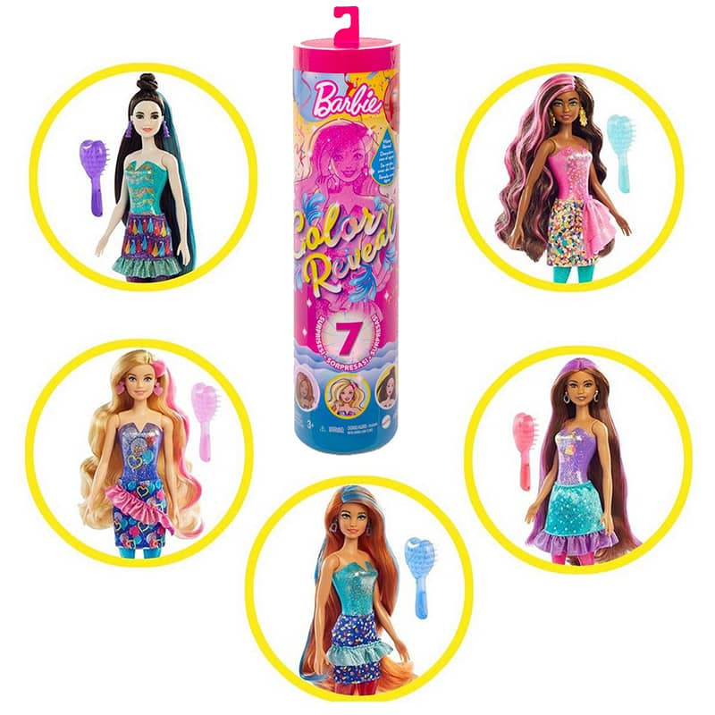 Barbie Color Reveal Muñeca Sorpresa Gtr96