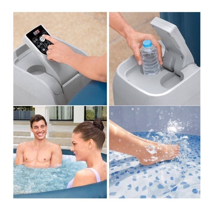 Jacuzzi Inflable Saluspa Milan con Bomba Bestway