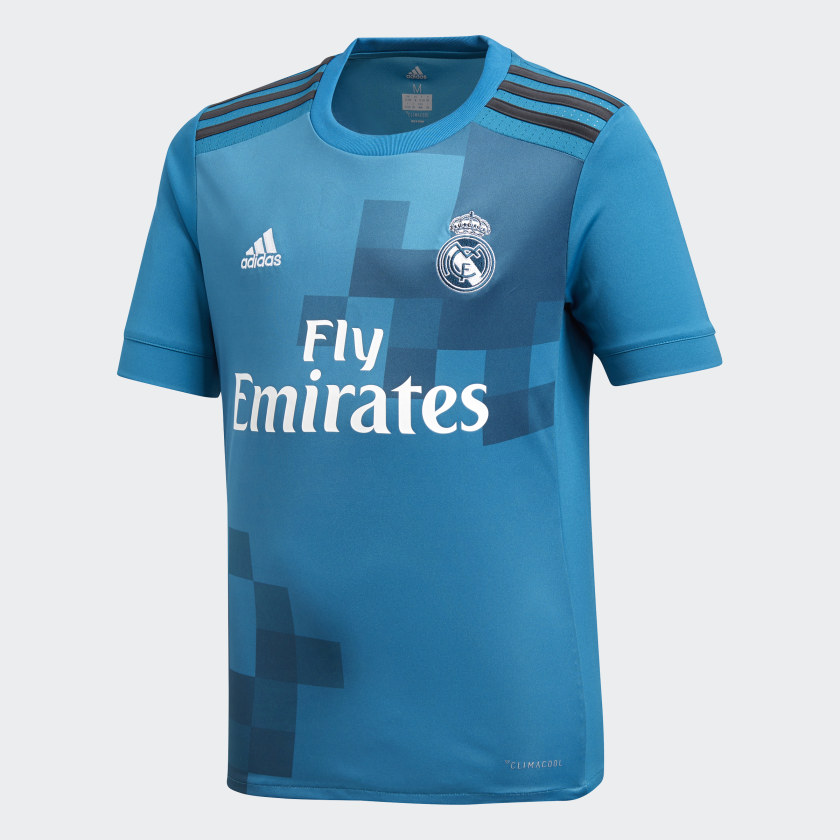 Jersey Adidas del Real Madrid Para Niños de Visitante