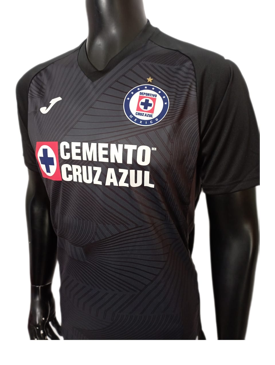 Jersey Joma Cruz Azul Portero Negra Hombre Original