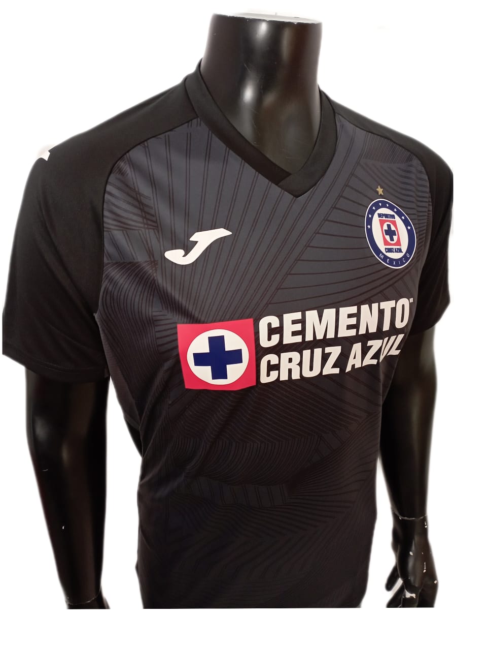 Jersey Joma Cruz Azul Portero Negra Hombre Original