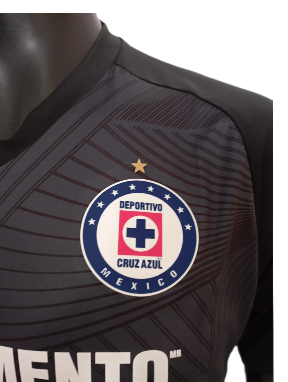 Jersey Joma Cruz Azul Portero Negra Hombre Original