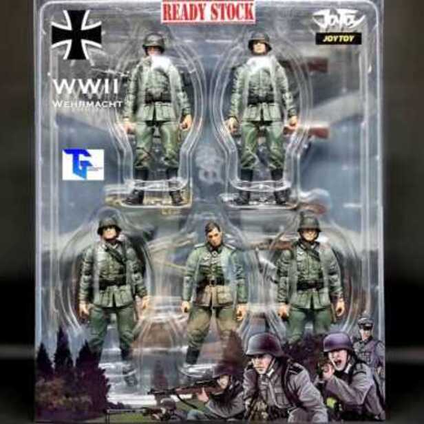 Figuras De Accion Coleccionables 1/18 JOYTOY WW2 Juguete Militar