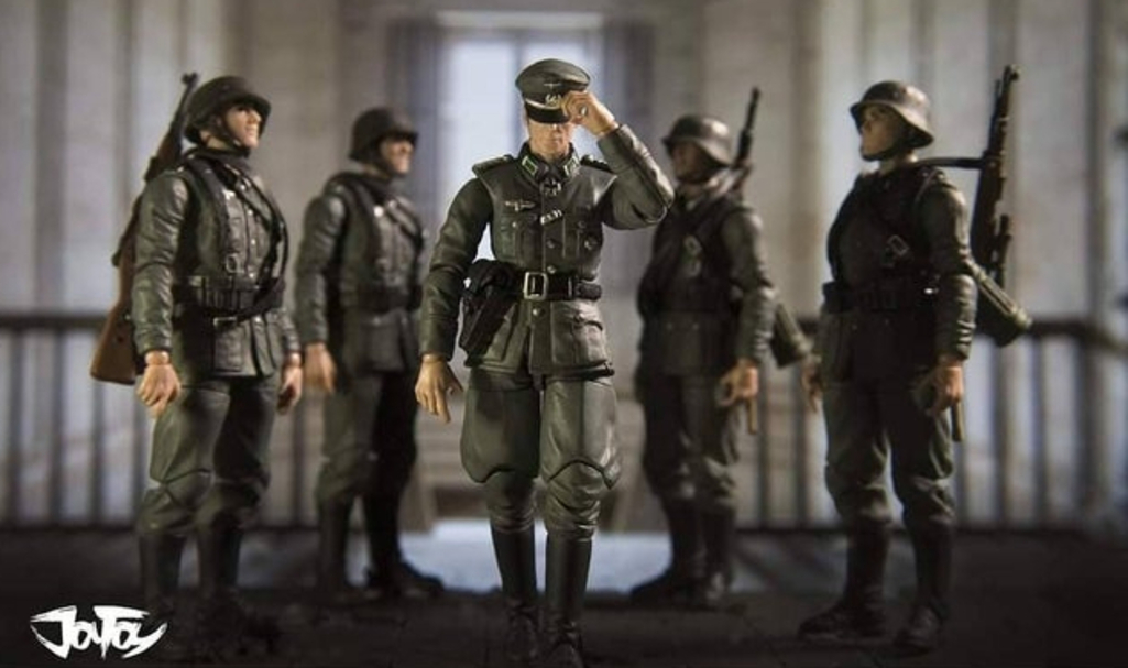 Figuras De Accion Coleccionables 1/18 JOYTOY WW2 Juguete Militar