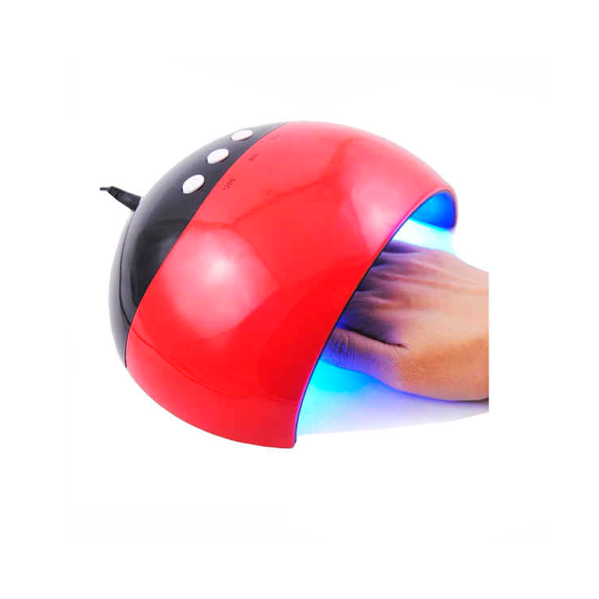  Uñas Lámpara De Secado UV Led Catarina + Pulidor Drill Esmeril Uñas + Regalo Lima de Uñas Accesorios Para Manicura Y Pedicura Kit.