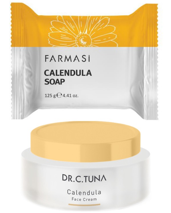 Jabón+ Crema Hidratante Caléndula by Farmasi Piel Seca