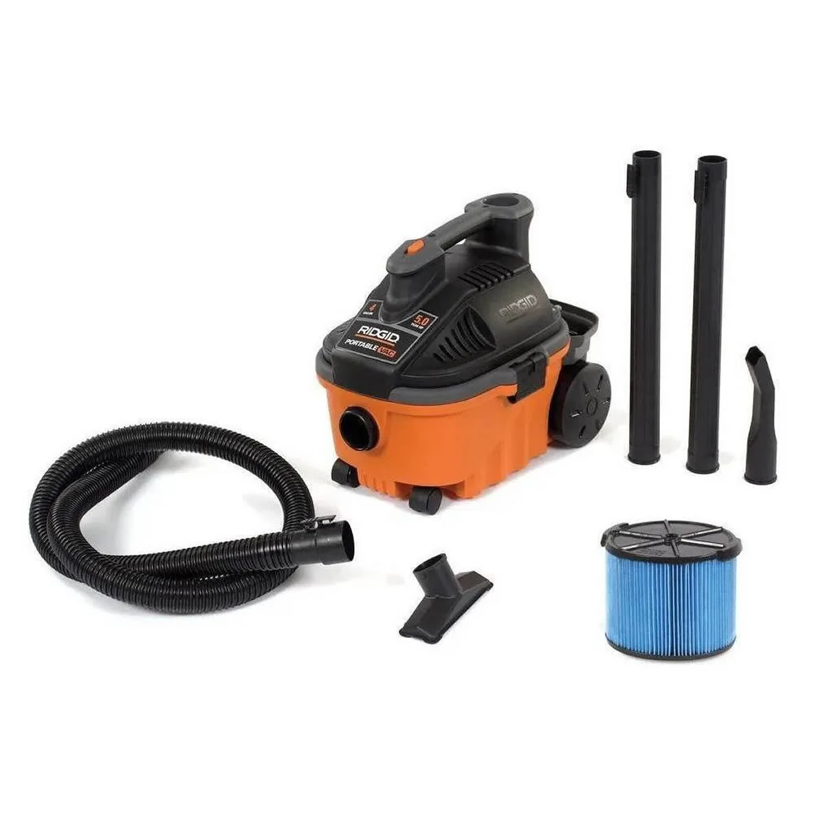 Aspiradora Para Seco-Mojado de 4 Galones RIDGID WD4071M THD
