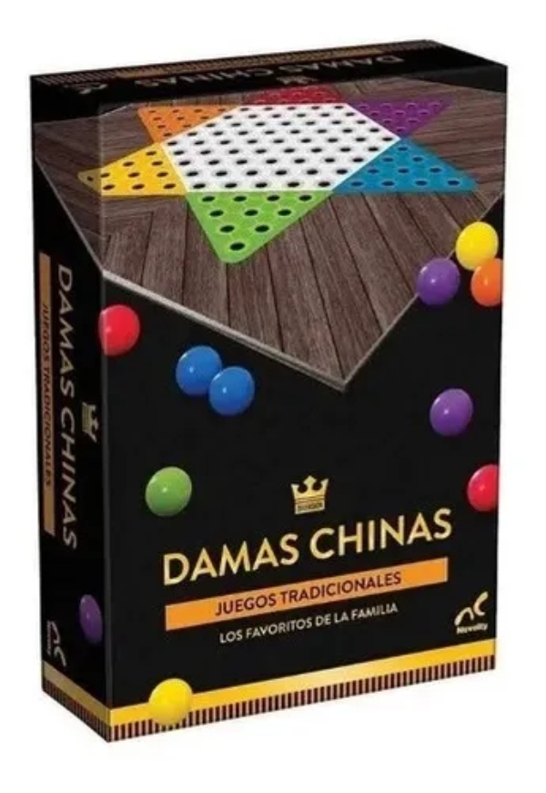 Novelty JCA-2929- Damas chinas foil, caja de cartón