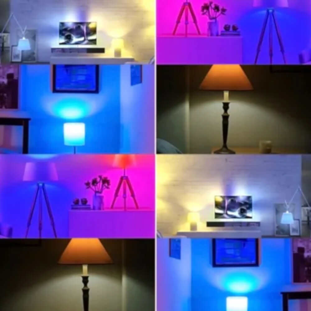 Foco Inteligente Led Rocket House Rainbow Rgb Wifi 11w 4 Pack
