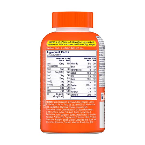 Suplemento Multivitaminico Para Mujeres One A Day Women's Complete 200 Tabletas