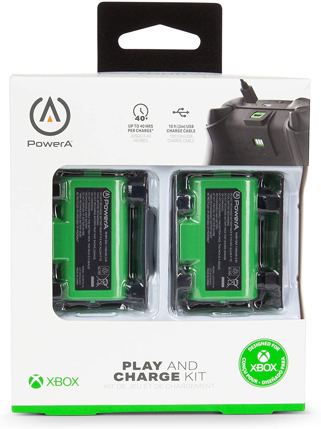 Xbox One y Xbox Series S | X Kit Carga y Juega PowerA