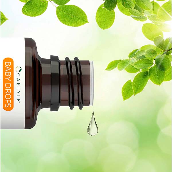 Vitamina D3 para Bebés 400 IU Carlyle Baby Drops Gotas Crecimiento Sano 9.2 ml