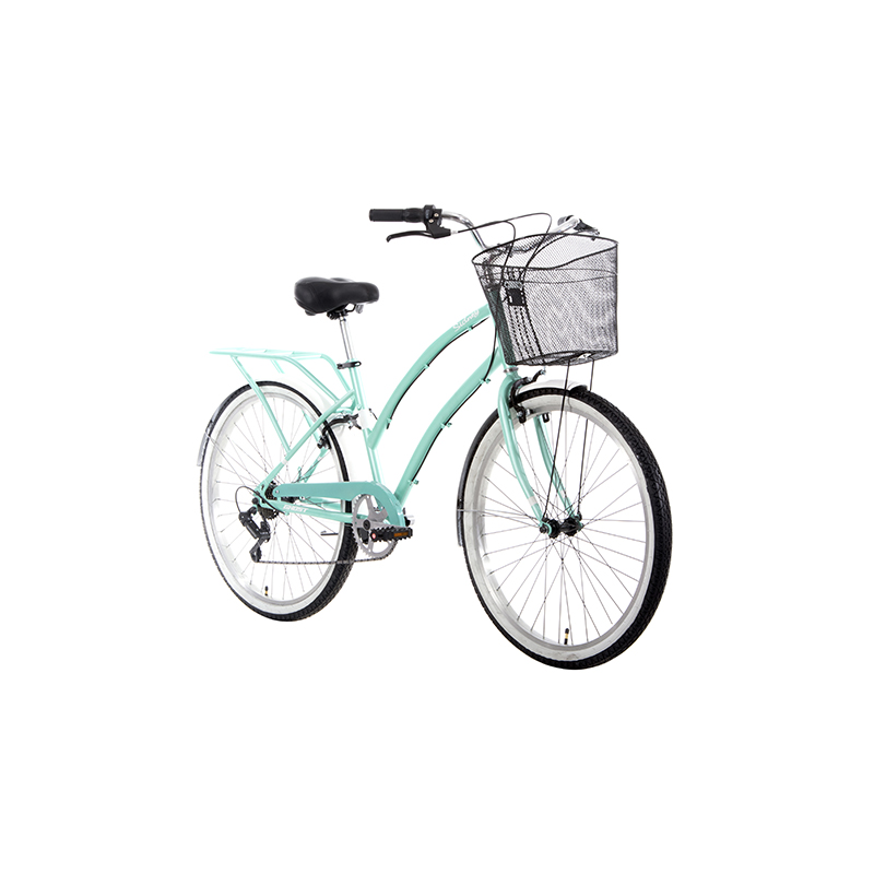 Bicicleta Ghost Sidney City Rodada 26 Azul Urbana